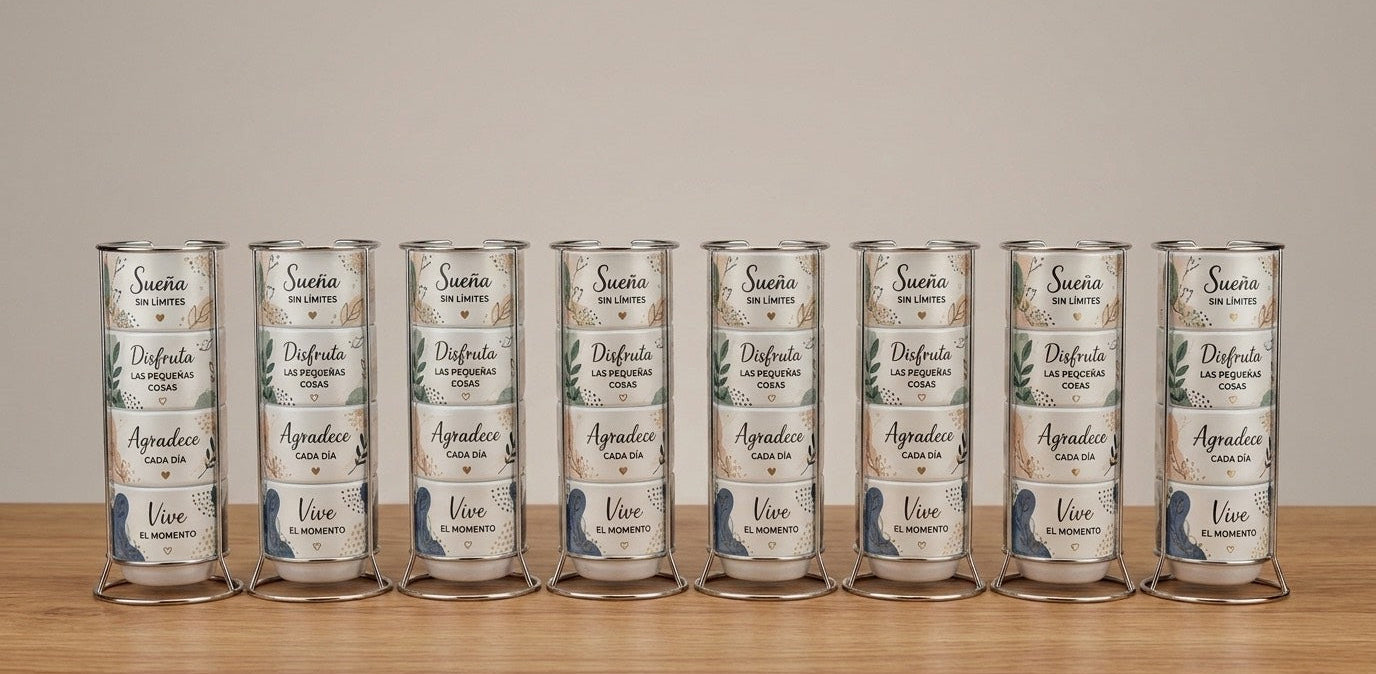 Set 4 tazas - Listos para ti